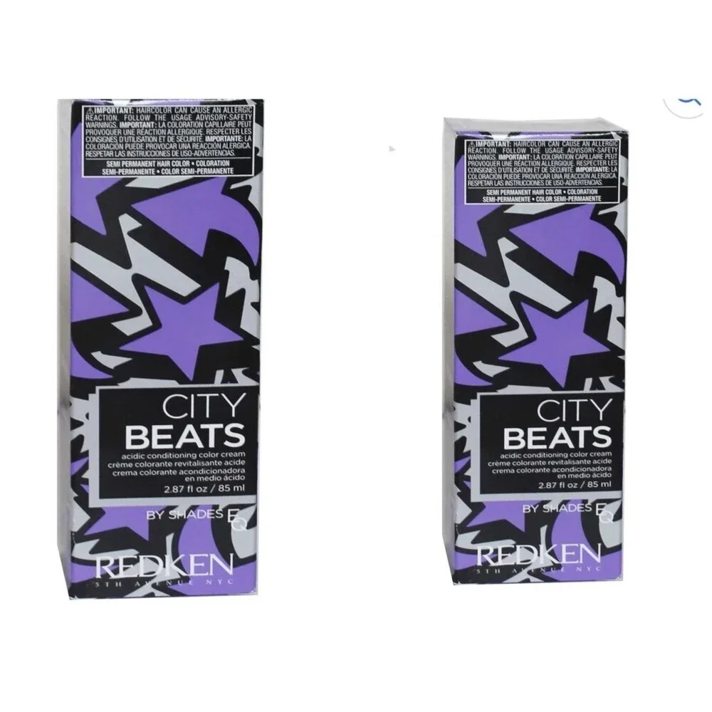 Redken City Beats By Shades EQ East Village Violet 2.87 oz (pack of 2)